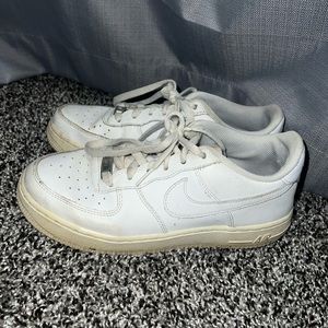 Nike white Air Force 1’s